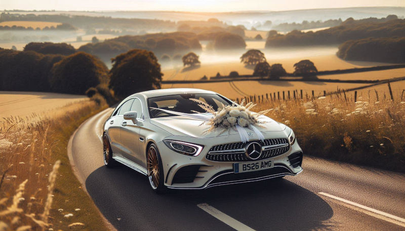 Wedding Mercedes in Berkshire